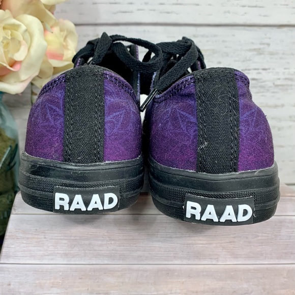 RAAD SHOP Unisex Purple Unicorn Low Tops - Picture 8 of 12